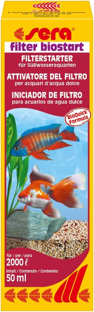 sera filter biostart 50 ml